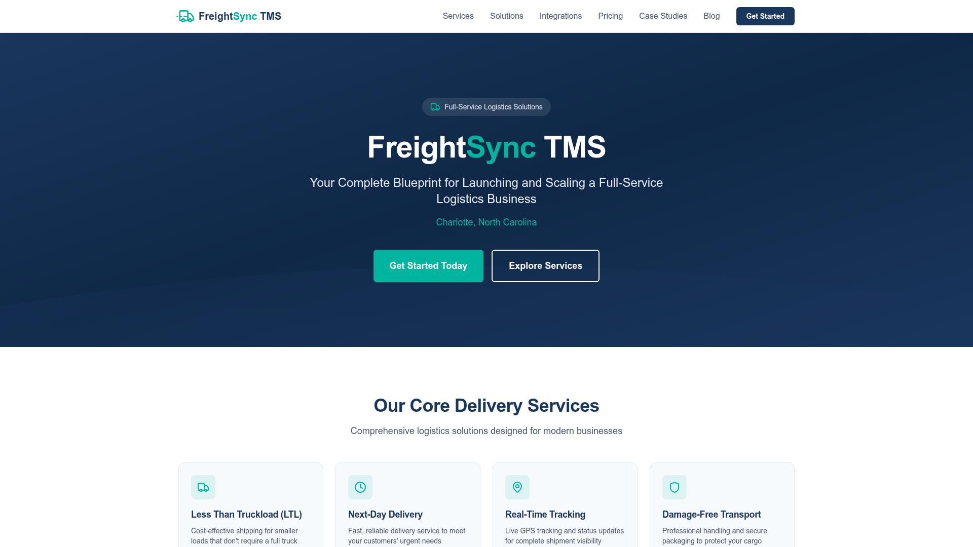 FreightSync TMS Owner Portal